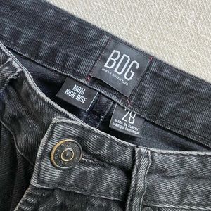 BDG Black High-rise Mom Jeans
